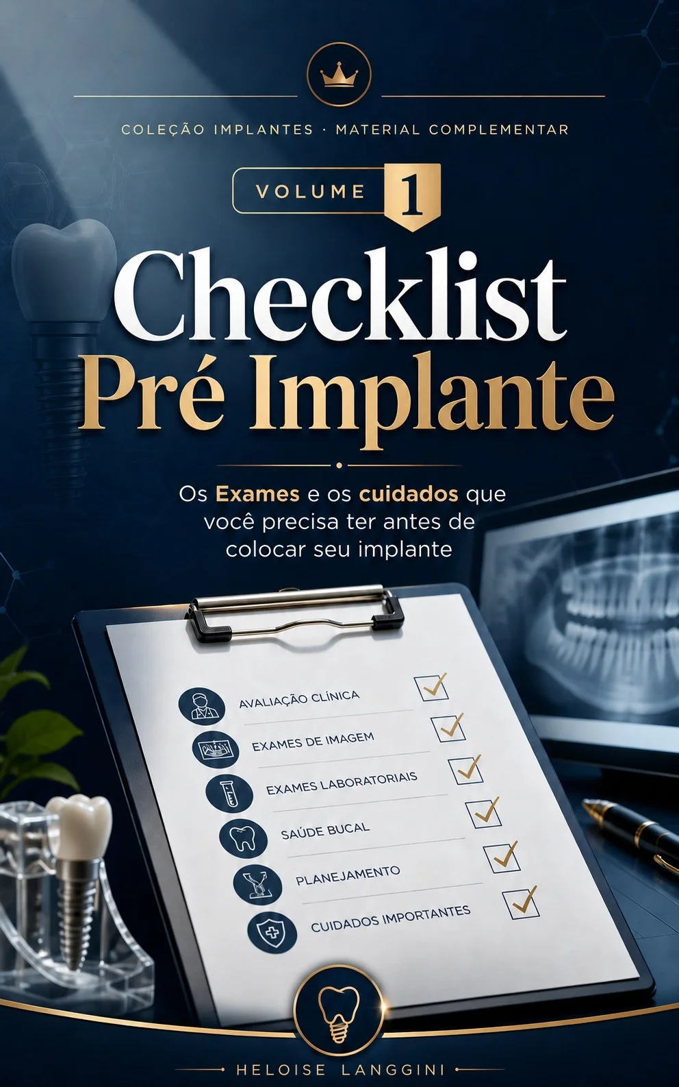 Capa do Checklist Pré-Implante